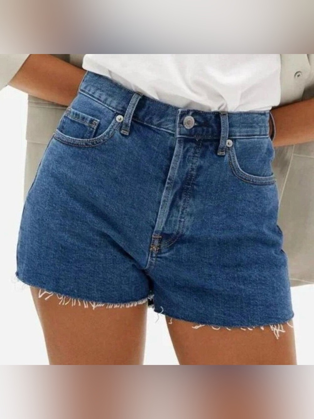 Everlane The A-line Denim short size 27